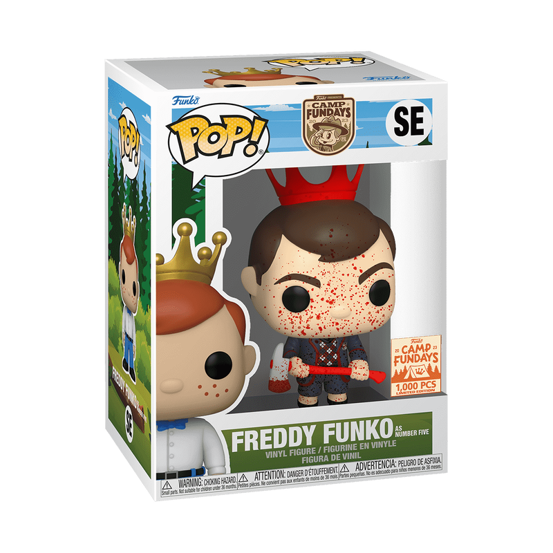 Pop! Freddy Funko as Number Five (Bloody), , hi-res view 2
